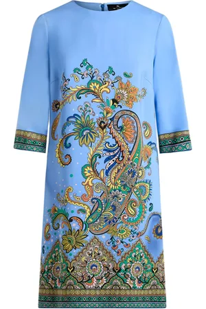 Etro Floral Paisley print dress