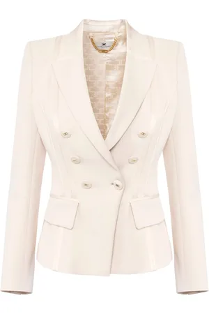 Elisabetta Franchi Crepe satin blazer
