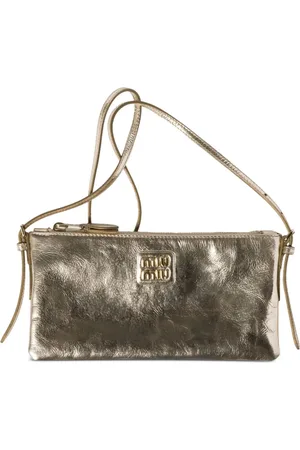 Miu Miu Logo-lettering clutch bag
