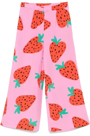 Stella McCartney Strawberry-print trousers