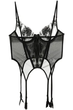 Kiki de Montparnasse Dominique garter bustier