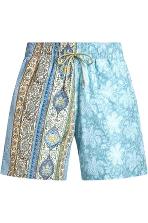 Etro Abstract-pattern swim shorts