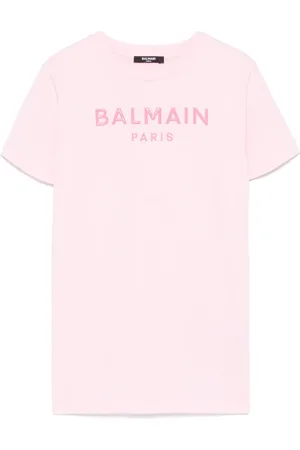 Balmain Logo-appliqué dress