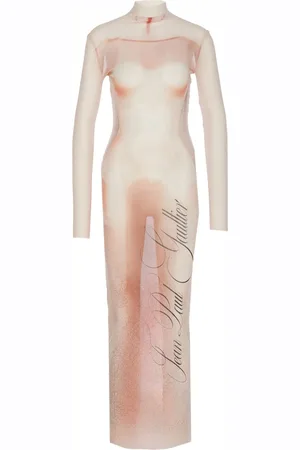 Jean Paul Gaultier Mesh long dress
