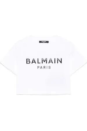 Balmain Logo-appliqué T-shirt