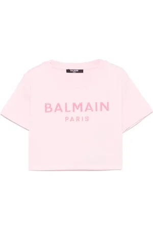 Balmain Logo-appliqué T-shirt