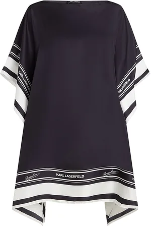 Karl Lagerfeld X Borsalino silk tunic