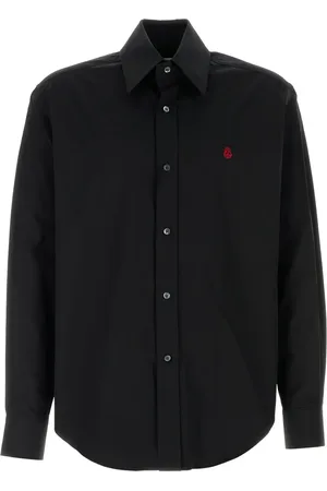 Alexander McQueen Embroidered logo shirt