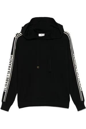 Elisabetta Franchi Contrast-band hoodie