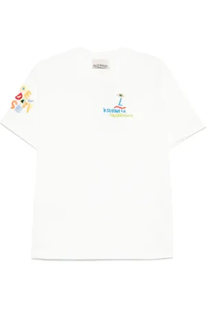 ALÉMAIS Embroidered T-shirt
