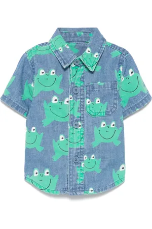 Stella McCartney Frog-print shirt