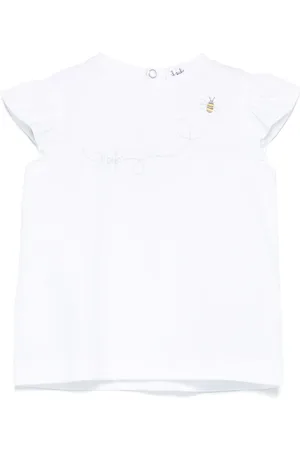 Il gufo Logo-embroidered T-shirt