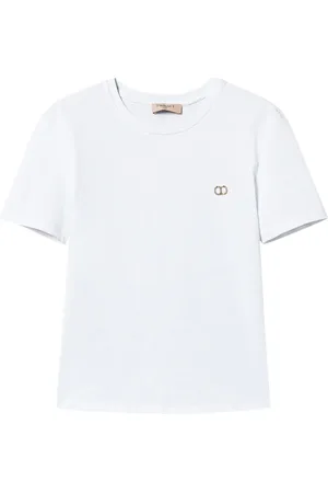 Twin-Set Oval T-plaque T-shirt