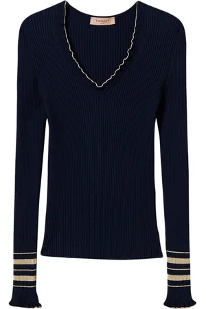 Twin-Set Ribbed-knit jumper