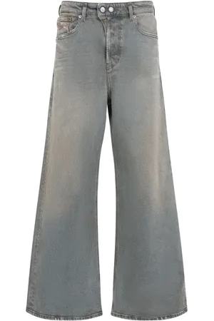 Diesel Baggy & Wide-Leg Jeans - Women | FASHIOLA.com Diesel Baggy & Wide-Leg Jeans - Women | FASHIOLA.com