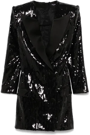 Balmain Sequinned mini dress