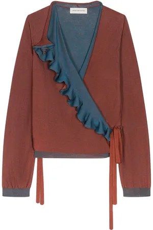 DRIES VAN NOTEN Ruffled sweater