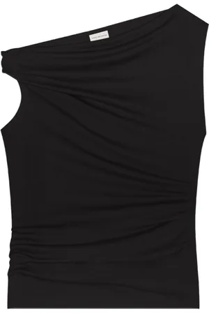 DRIES VAN NOTEN Off-shoulder jersey top