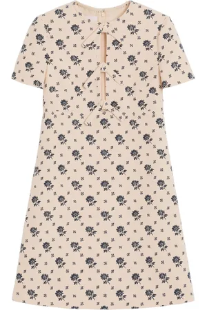 VALENTINO GARAVANI Floral-print mini dress