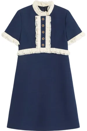 VALENTINO GARAVANI Lace-trim mini dress