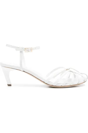 SEMICOUTURE 65mm caged sandals