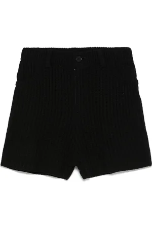 AYA MUSE Ribbed-knit shorts