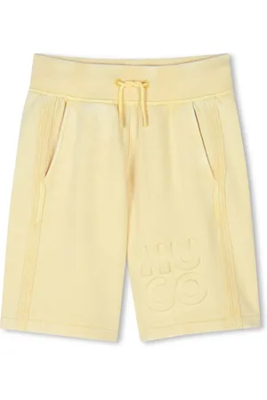 HUGO BOSS Logo-debossed shorts