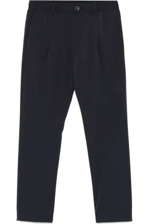 HERNO Seersucker trousers