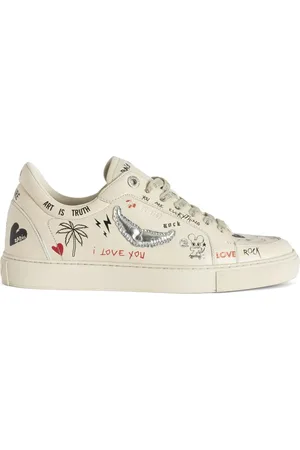 Zadig & Voltaire Fly On Love Tag trainers
