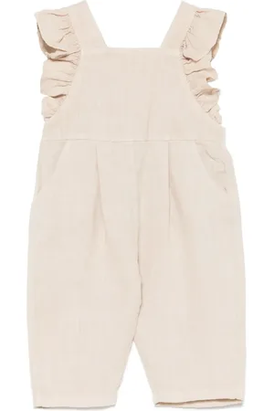 Il gufo Linen dungarees