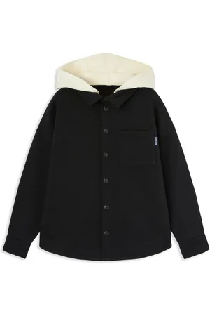 Palm Angels Printed hooded jacket