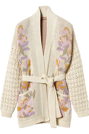 Twin-Set Floral-motif cardigan