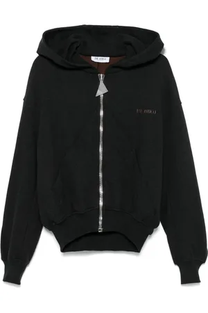 The Attico Logo-appliqu?? hoodie