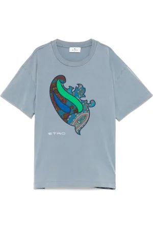 Etro Motif-embroidered T-shirt