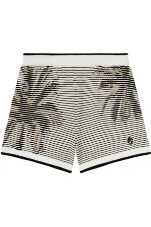 Palm Angels Palms-jacquard kniited shorts