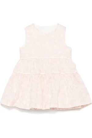 Il gufo Floral-print dress