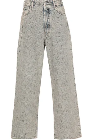 Acne Studios 1981M low-rise wide-leg jeans