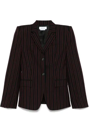 Alexander McQueen Pinstriped blazer
