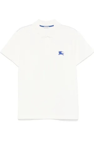 Burberry EKD-embroidered polo shirt