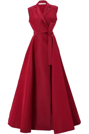 Carolina Herrera Belted trench gown