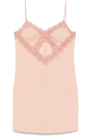 BLUMARINE Lace-detail mini dress