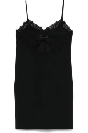 BLUMARINE Lace-detail mini dress