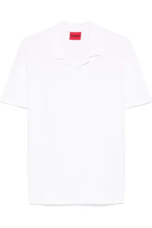HUGO BOSS Camp-collar T-shirt