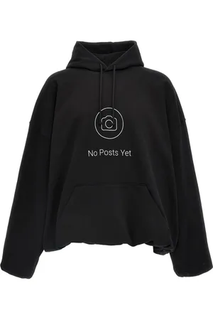 Vetements No Posts graphic-print hoodie