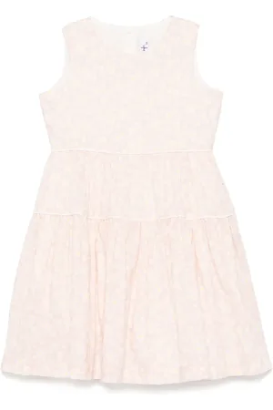 Il gufo Floral-print dress