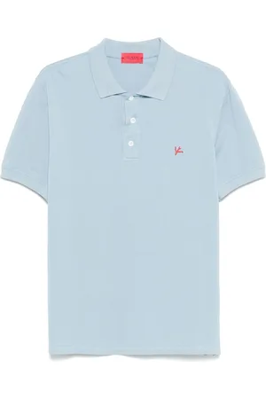 ISAIA Logo-embroidered polo shirt