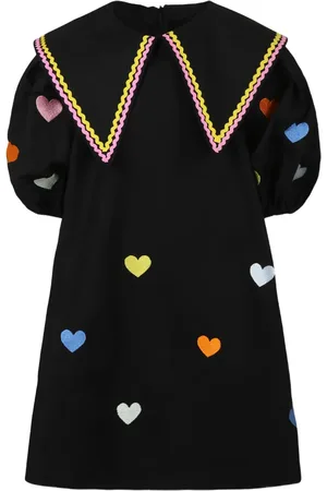 Pangolini Kids Heart-print dress