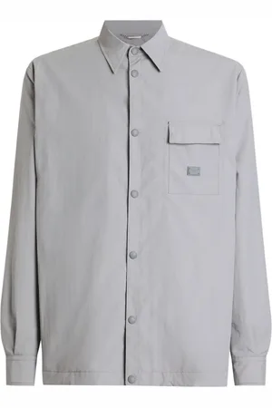Dolce & Gabbana Logo-plaque shirt jacket