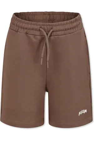 Msgm Logo-print track shorts