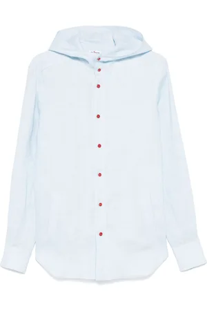Kiton Hooded shirt